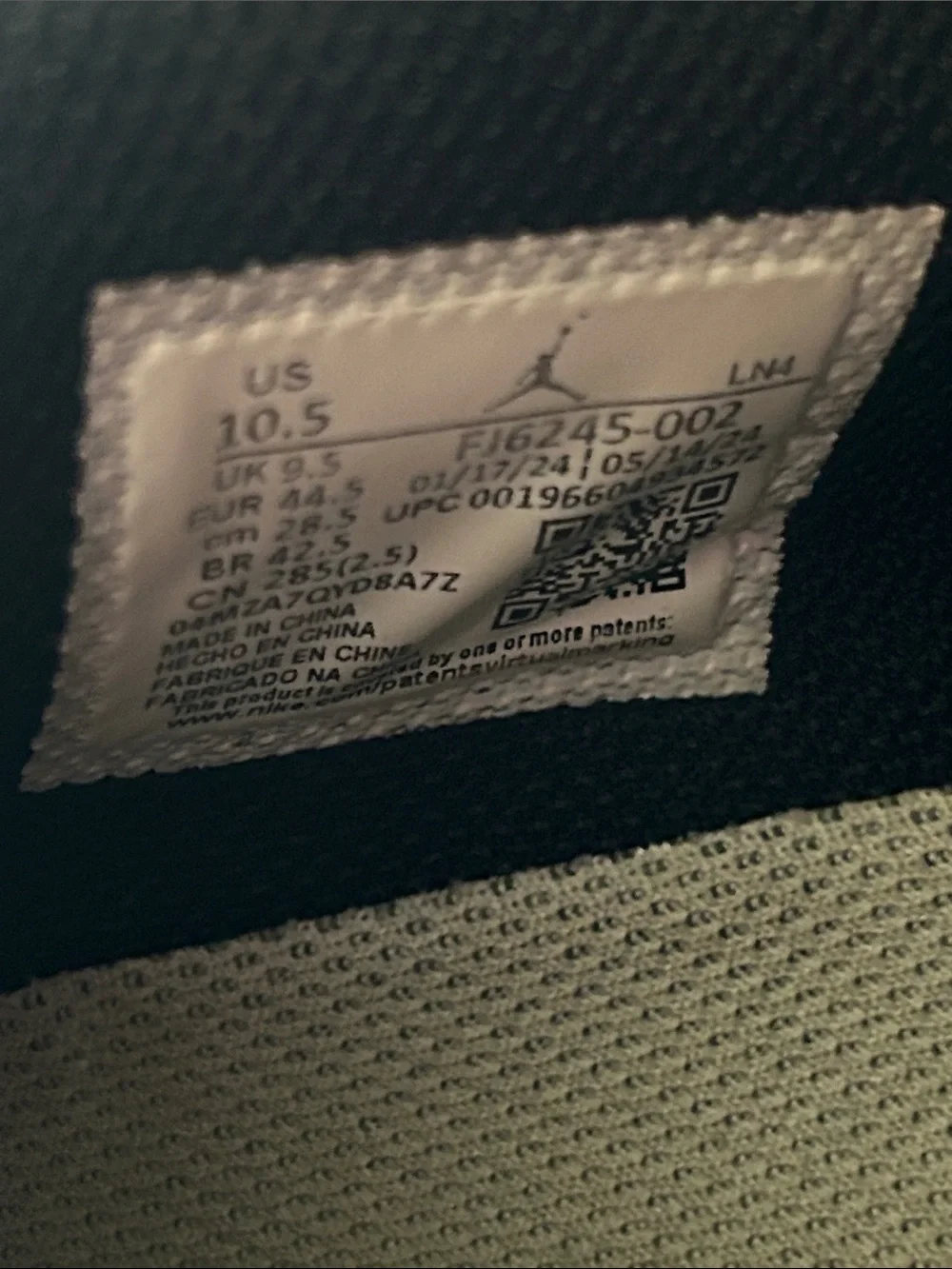 Jordan cleats (athletic shoes)